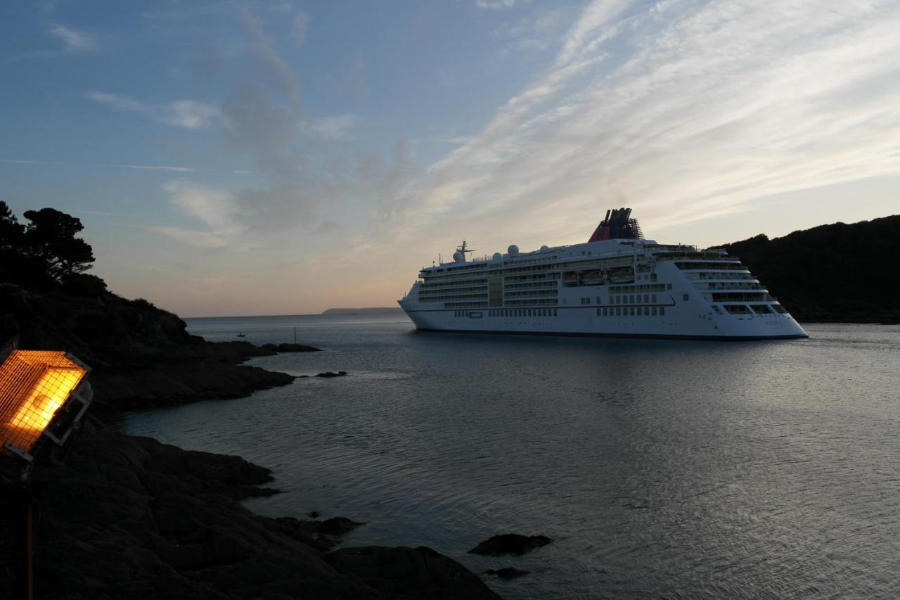 Вілла Pentire, On The Coastal Path Polruan Екстер'єр фото